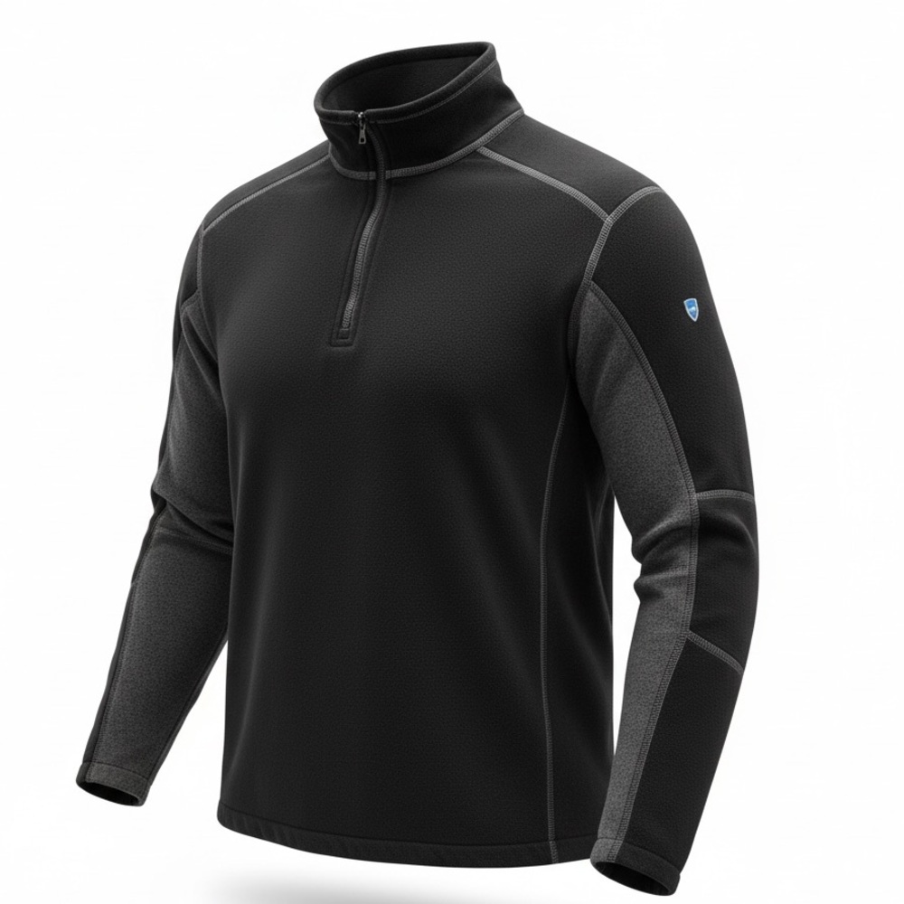 Kuhl Revel men Better than Sweater 1/4 zip, size XL